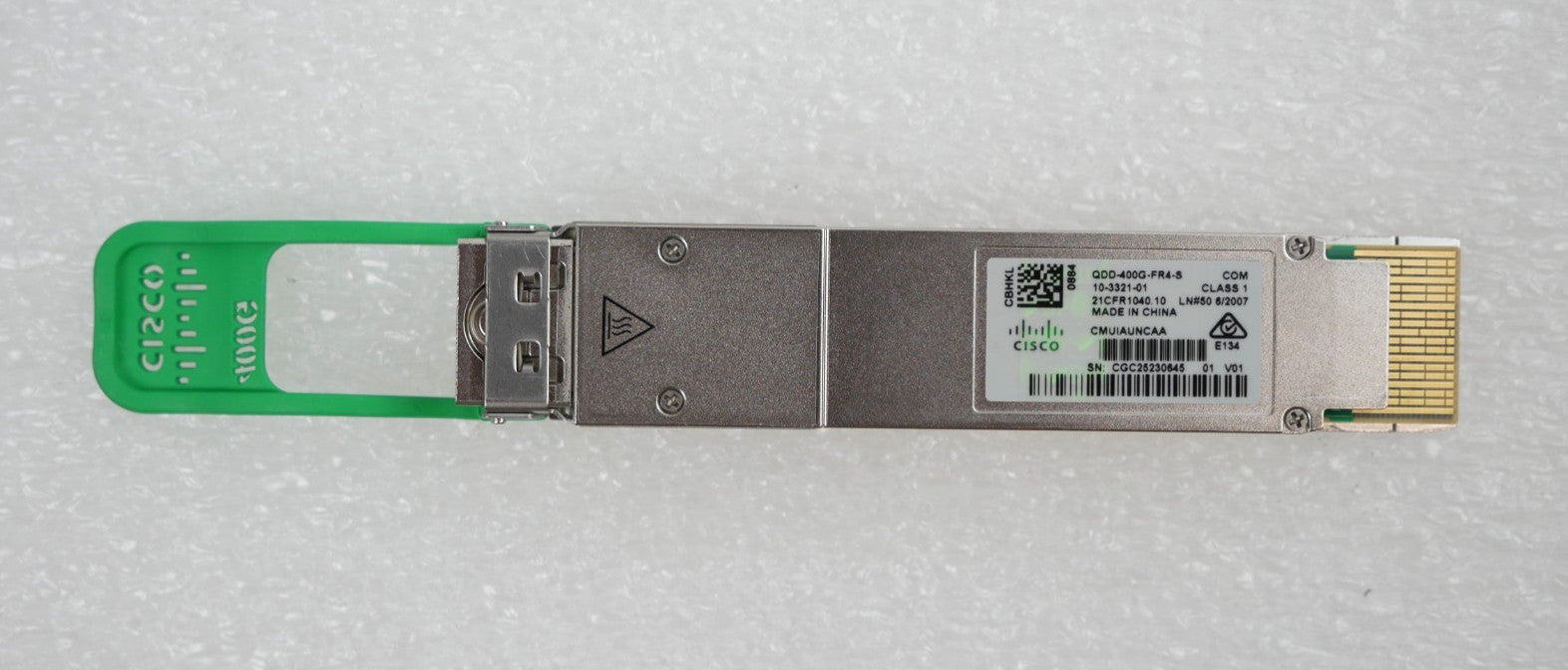 Cisco QDD-400G-FR4-S 400G QSFP-DD FR4 transceiver