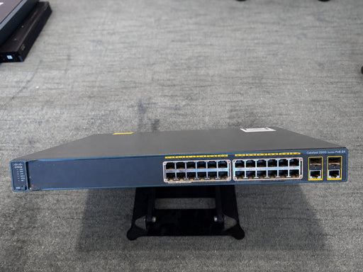 Cisco WS-C2960-24PC-L 24×10/100 + 2×1G Dual-Purpose Switch - Refurbished