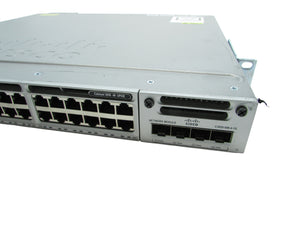Cisco WS-C3850-48U-E Catalyst 3850 48-Port Gigabit UPOE Stackable Switch, IP Services, 1100W AC - Refurbished