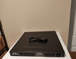 Cisco ISR4331-SEC/K9 4331 Integrated Services Router, Security Bundle, 2 × NIM Slots, 1RU - Refurbished
