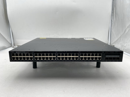 Cisco WS-C3650-48PS-S 48-Port Gigabit PoE+ Switch with 4x1G SFP Uplinks - Refurbished