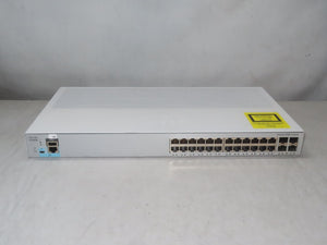 Cisco WS-C2960L-24TS-LL Catalyst 2960-L 24-Port Gigabit Switch, 4 × 1G SFP Uplinks, LAN Lite, Fanless - Refurbished