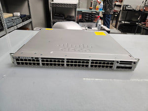 Cisco WS-C3850-48F-L 48-Port Gigabit PoE+ Switch with Modular Network Uplink Slot - Refurbished