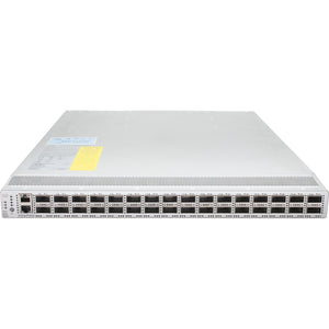 Cisco N9K-C9232C Nexus 9232C 32-Port 40/100G QSFP28 Switch, 6.4 Tbps, 1RU - Refurbished