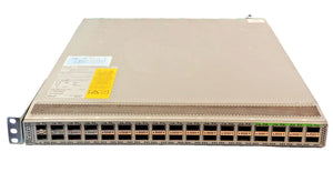 Cisco N9K-C9332C Nexus 9332C 32-Port 40/100G QSFP28 Spine Switch, 2 × 1/10G SFP+, 6.4 Tbps - Refurbished