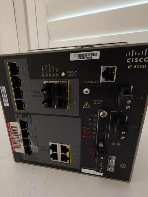 Cisco IE-4000-4TC4G-E